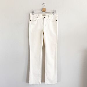 CJ by Cookie Johnson White Faith Straight Leg Jeans Size 30